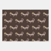 Niedlich Reptile Gecko Geschenkpapier Set (Vorderseite 2)