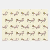 Niedlich Reptile Gecko Geschenkpapier Set (Vorderseite)