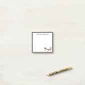 Niedlich Reptile Gecko Post-it Klebezettel (Auf Schreibtisch)