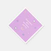 Niedlich Retro Arcade Game Kindergeburtstag Paper Serviette (Ecke)