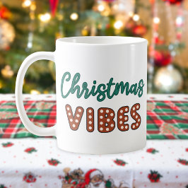 Niedlich Retro Christmas Vibes Kaffeetasse