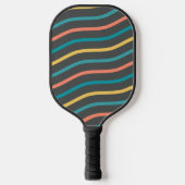 Niedlich Retro Color Styling Beruflich Pickleball Schläger (Vorderseite)