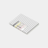 Niedlich Retro farbenfrohe Llamas Custom Post-it Klebezettel (angewinkelt)