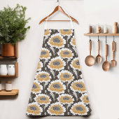 Niedlich Retro Floral Womens Schürze