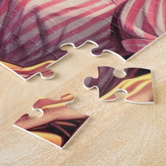 Niedlich Retro Girl Puzzle (Seite)