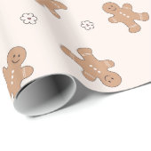 Niedlich Retro Groovy Geschenkpapier (Rolleneckpunkt)