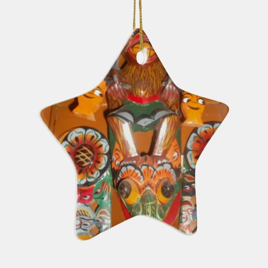 Niedlich Retro Halloween Bash Hakuna Matata Party Keramik Ornament (Rechts)