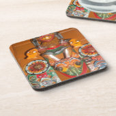 Niedlich Retro Halloween Bash Hakuna Matata Party  Untersetzer (Linke Seite)