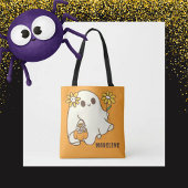 Niedlich Retro Halloween Ghost Tasche