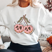 Niedlich Retro Halloween Sweatshirt