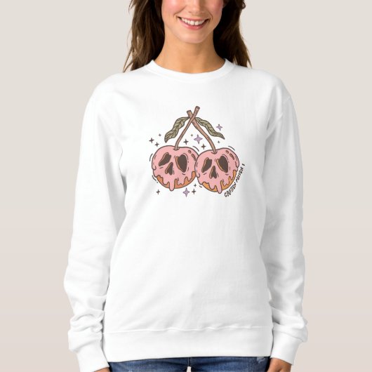 Niedlich Retro Halloween Sweatshirt (Vorderseite)