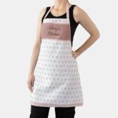 Niedlich Retro Pink Whisper Polka Dot Schürze (InSitu)