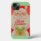 Niedlich Retro Santa Claus Case-Mate iPhone Hülle (Rückseite)