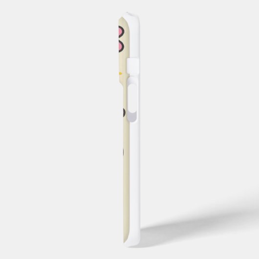 Niedlich Retro Smiley & Peace Case-Mate iPhone Hülle (Rückseite / Links)