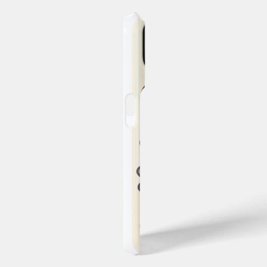 Niedlich Retro Smiley & Peace Case-Mate iPhone Hülle (Rückseite / Rechts)