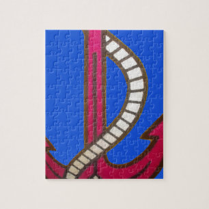 niedlich Retro Vintag Navy Achor.jpg Puzzle