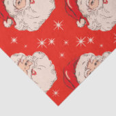 Niedlich Retro Weihnachten Weihnachtsfeier Seidenpapier (Ausschnitt)