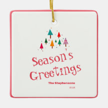 Niedlich Retro Weihnachtsbaum