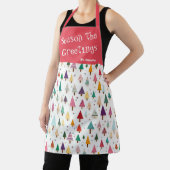 Niedlich Retro Weihnachtsbaumen Schürze (InSitu)