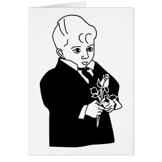 Niedlich Ringbearer BW (Vorne)