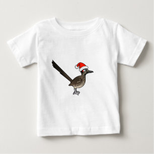 Niedlich Roadrunner Santa Claus Baby T-shirt