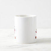 Niedlich Roaring Red Dinosaurier RAAR Kaffeetasse (Mittel)