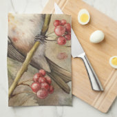 Niedlich Robin Geschirrtuch (Viertel Falte)