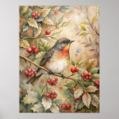 Niedlich Robin Poster (Vorne)