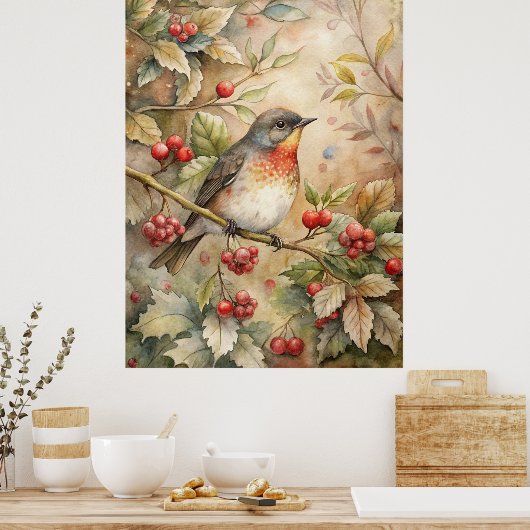 Niedlich Robin Poster (Küche)