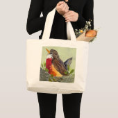 Niedlich Robin Tote Bag Jumbo Stoffbeutel (Vorderseite (Produkt))