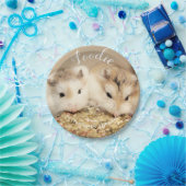 Niedlich Robo Hamsters Feinschmecker Pappteller (Party)