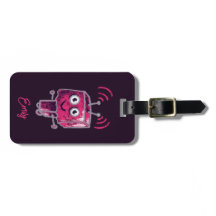 Niedlich Robot Grunge Pink Girl