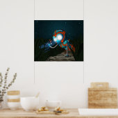 Niedlich Robot Poster (Küche)