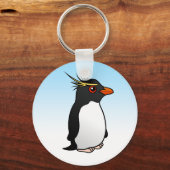 Niedlich Rockhopper Penguin Schlüsselanhänger (Vorderseite)
