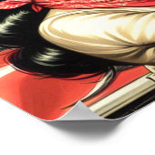 Niedlich Rodeo Girl Poster (Ecke)