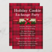 Niedlich Rolling Button Cookie Exchange Urlaub Ein Einladung (Vorne/Hinten)