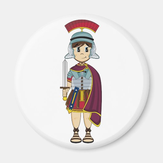 Niedlich Roman Soldier Magnet (Vorne)