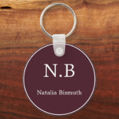 Niedlich-romantisch-personalisiert Schlüsselanhänger (Vorderseite)