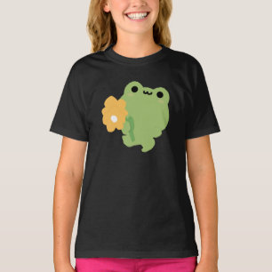 Niedlich-Romantischer Frosch T-Shirt
