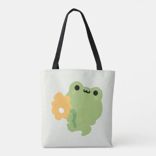 Niedlich-Romantischer Frosch Tasche (Rückseite)