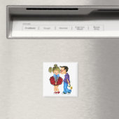 Niedlich Romantisches Paar - Liebe - Valentinstag Magnet (In Situ (Geschirrspüler))
