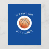 Niedlich Rookie Basketball Budget Boy 1. Geburtsta (Rückseite)