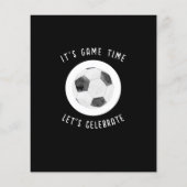 Niedlich Rookie Soccer Budget Black Birthday (Rückseite)