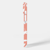 Niedlich rosa Abstrakte Formen Personalisiert Case-Mate iPhone Hülle (Rückseite / Links)