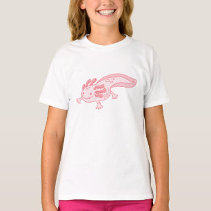 Niedlich rosa Axolotl T-Shirt