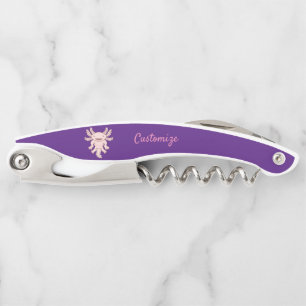 Niedlich rosa Axolotl Thunder_Cove  Kellnermesser