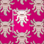 Niedlich rosa Axolotl Thunder_Cove Stoff (Kachel)