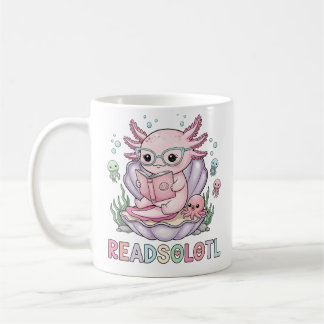 Niedlich rosa Axolotleading Kaffeetasse