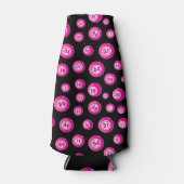 Niedlich rosa Bingo-Ball-Muster Flaschenkühler (Vorderseite)