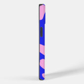 Niedlich rosa blaue Kuh Druckmuster Case-Mate iPhone Hülle (Rückseite / Rechts)